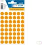 Herma Multipurpose etiketten Ã 13 mm rond fluor oranje permanent hechtend om met d - Thumbnail 1